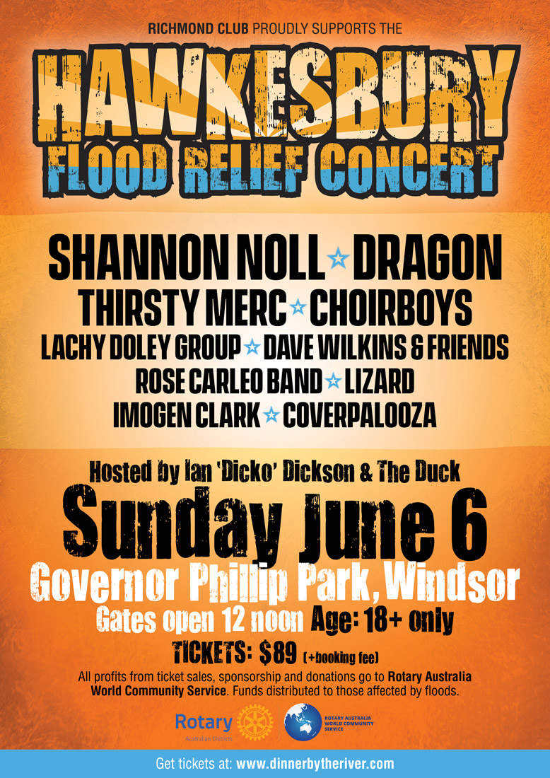 Hawkesbury Flood Relief Concert
