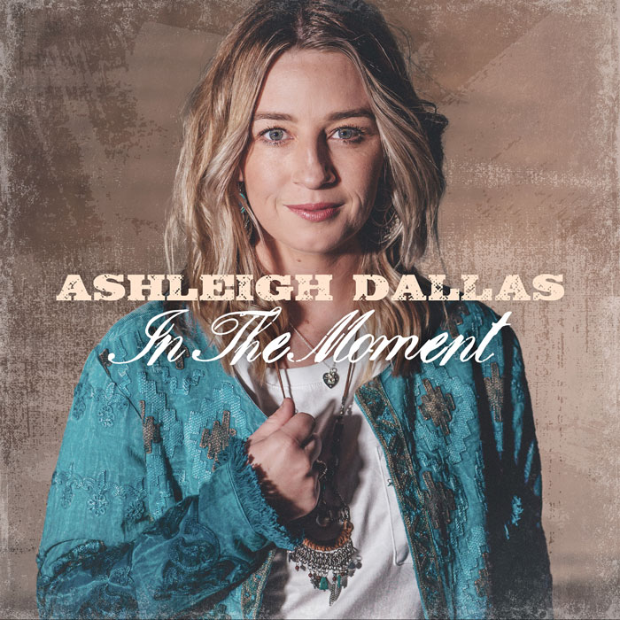 Ashleigh Dallas: In The Moment album design